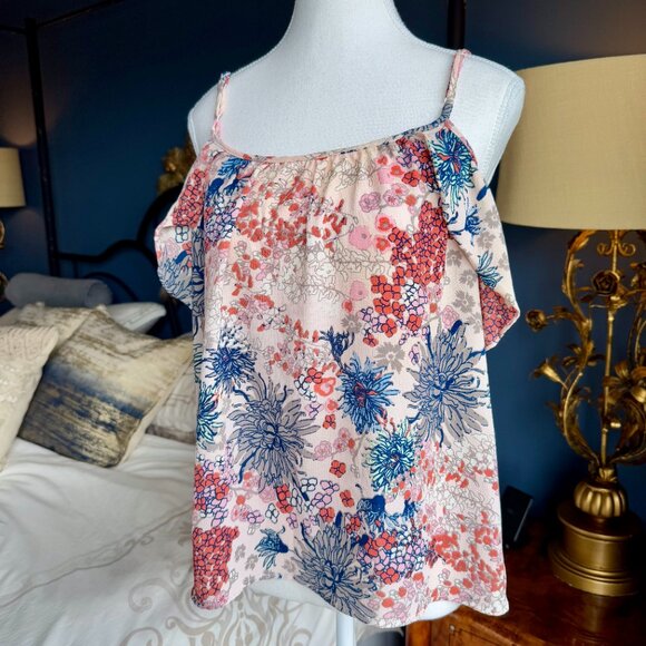 twik Tops - 3 For $25 Pink Floral Top